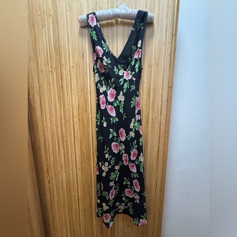 Realisation Par Black Floral Dress